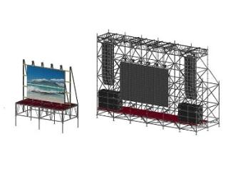 LED экран 2,9×2,3 м. / Шаг 6 мм.