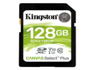 Карта памяти Kingston 128GB Canvas Select Plus