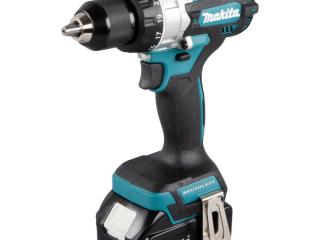 Шуруповёрт Makita DDF486RT + кейс + боковая ручка + 2 биты