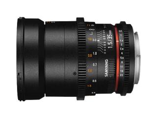 Samyang 35mm T1.5 ED AS UMC VDSLR for Canon EF