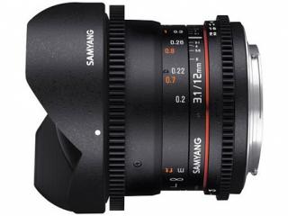 Samyang 12 T3.1 VDSLR ED AS NCS Fisheye Canon