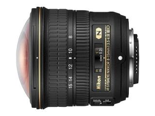 Nikkor AF-s 8-15mm F:3.5-4.5 E ED Fisheye