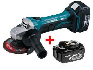 УШМ аккумуляторная. MAKITA DGA506RME кейс