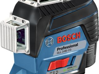 Линейный лазерный нивелир BOSCH GLL 3-80 CG (осепостроитель, уровень)