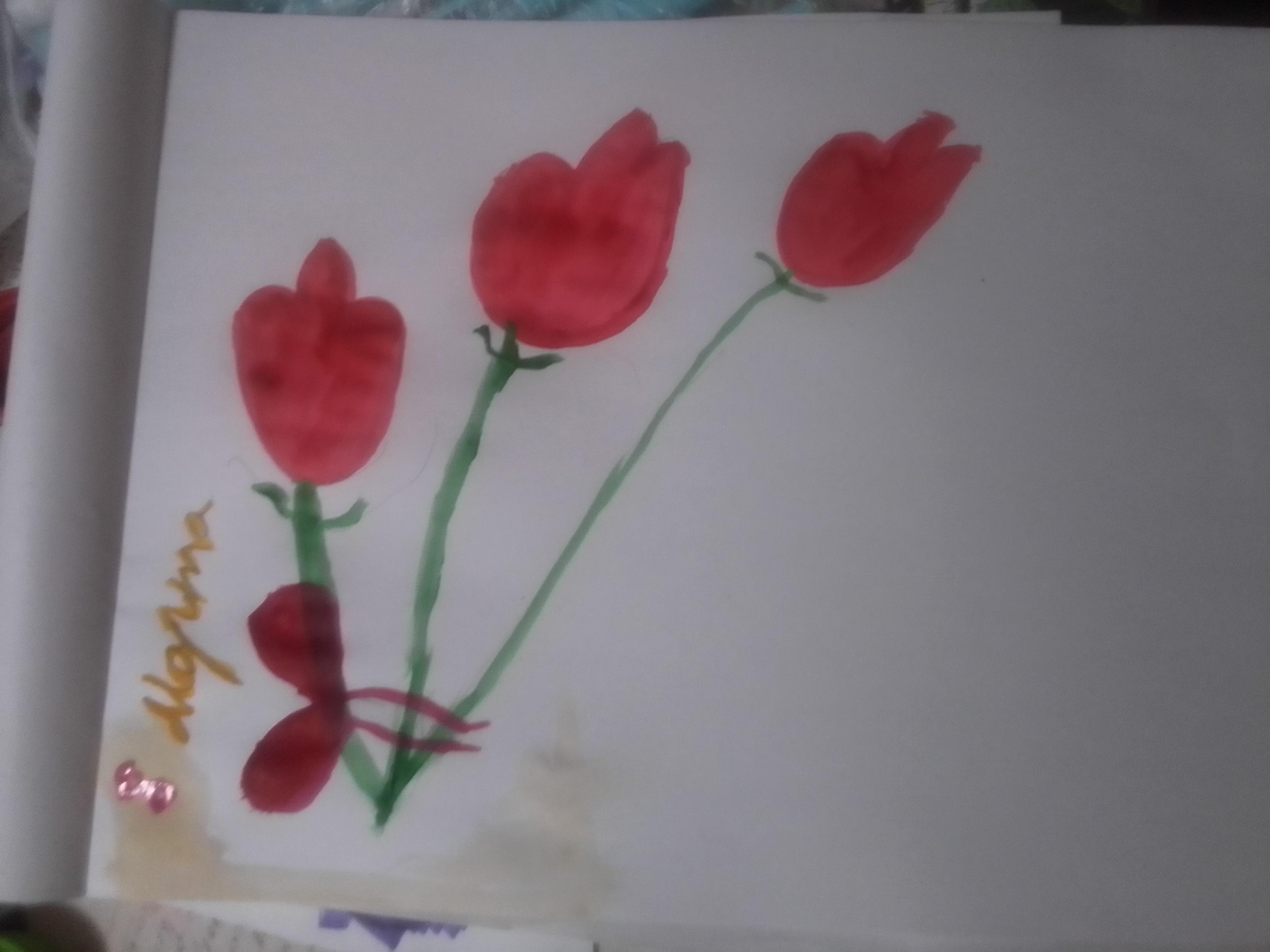 Весенние тюльпаны