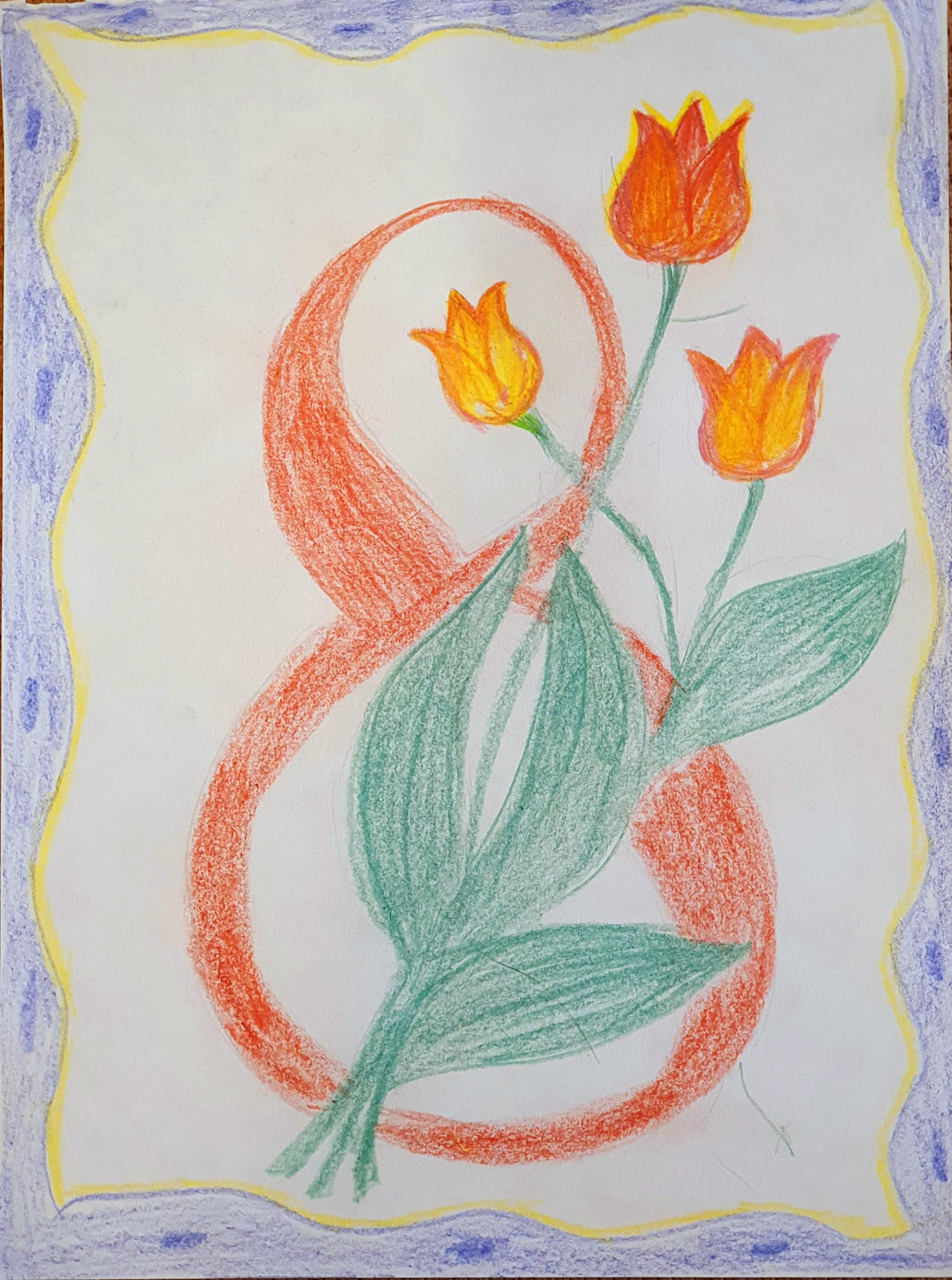 Тюльпаны на 8 марта