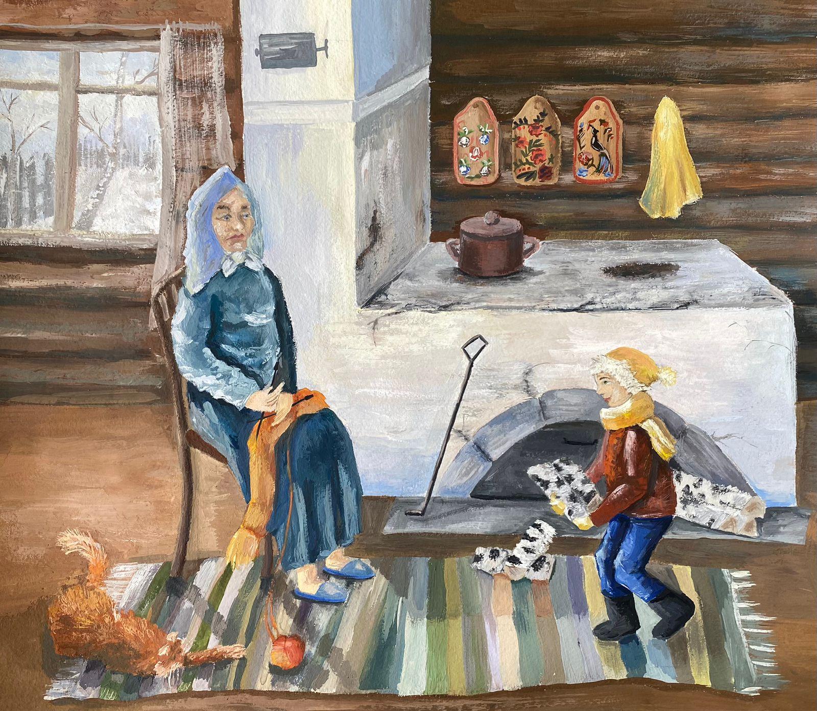 Помощь бабушке