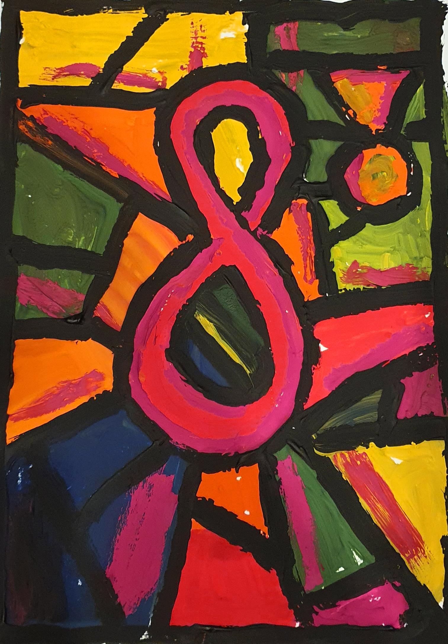 Витраж для мамы